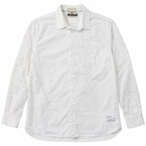 Scotch & Soda White Speckled Button Down Shirt XXL | Coastal Casual Resortwear